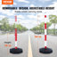 CÃ´nes de signalisation routiÃ¨re avec base remplissable