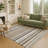 Machine Washable Indoor/Outdoor Drennen ACN2330 Stripes Rug-2137276444