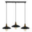 Shaver 3 - Light Black Cluster Pendant
