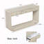 Console 3 tiroirs avec pieds courbés-1401346922