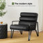 Cacey Faux Leather Armchair-936745991