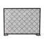Pare-feu en fer à motif de trèfle - Embellissez votre décoration intérieure. Barrière fabriquée dans un matériau durable.