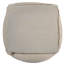 Pouf en coton tissé / polyester