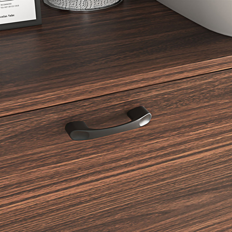 Multifunctional Desk Cabinet With Fold - Up Desktop And Ample Storage