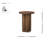 Mayville Solid Wood Side Table-1231051166-1231051153