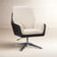 Fauteuil d'appoint pivotant Deadra-1190621136