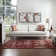 Tapis bourgogne et beige Modway Cynara