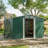 Ajay 8ft. W x 10ft. D Metal Apex Tool Shed-1616926725