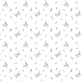 Miniatures 3 Collection Small Sprigs Wallpaper Roll