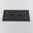16"X32" Shower Faucet System Massage Jet Bathroom LED Rain Black Thermostatic