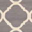 Tapis géométrique en coton crocheté à la main Fullerton-19259919
