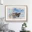Boat Wreck on the Beach Watercolour - Picture Frame Graphic Art-62805902-62805903