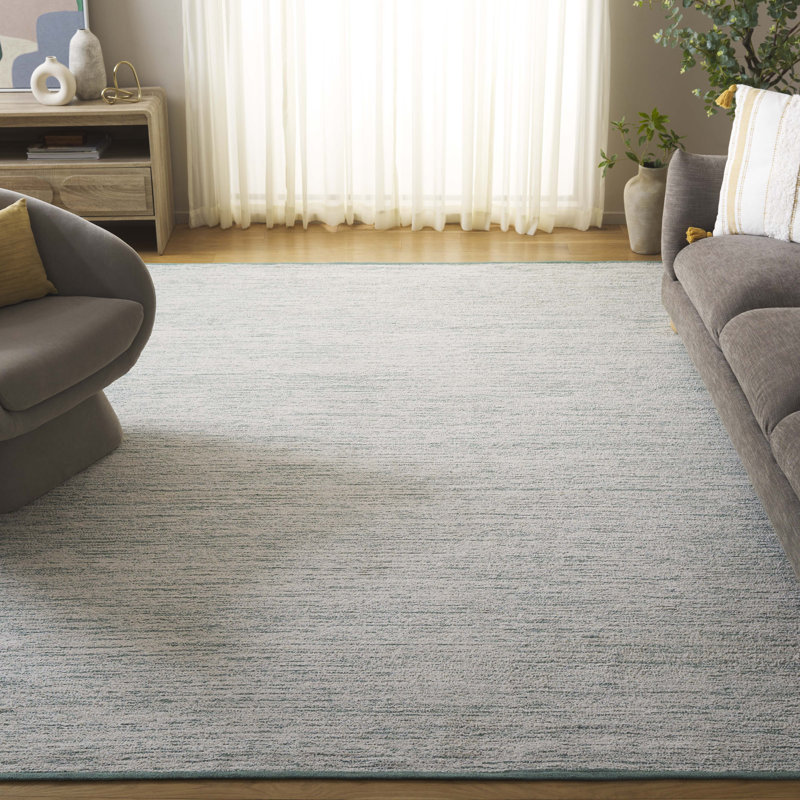 Shanetha Handwoven Recycled Cotton Rug, Rectangle 8' x 10'