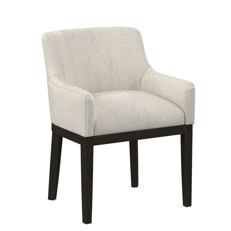 Upholstered Arm Chair, 61363-89, Espresso
