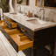 Double Bathroom Vanity with Top
