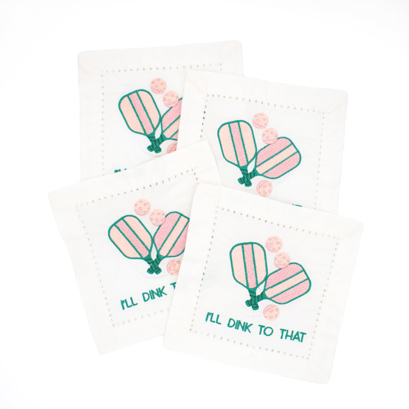Ensemble de serviettes de table Pickleball