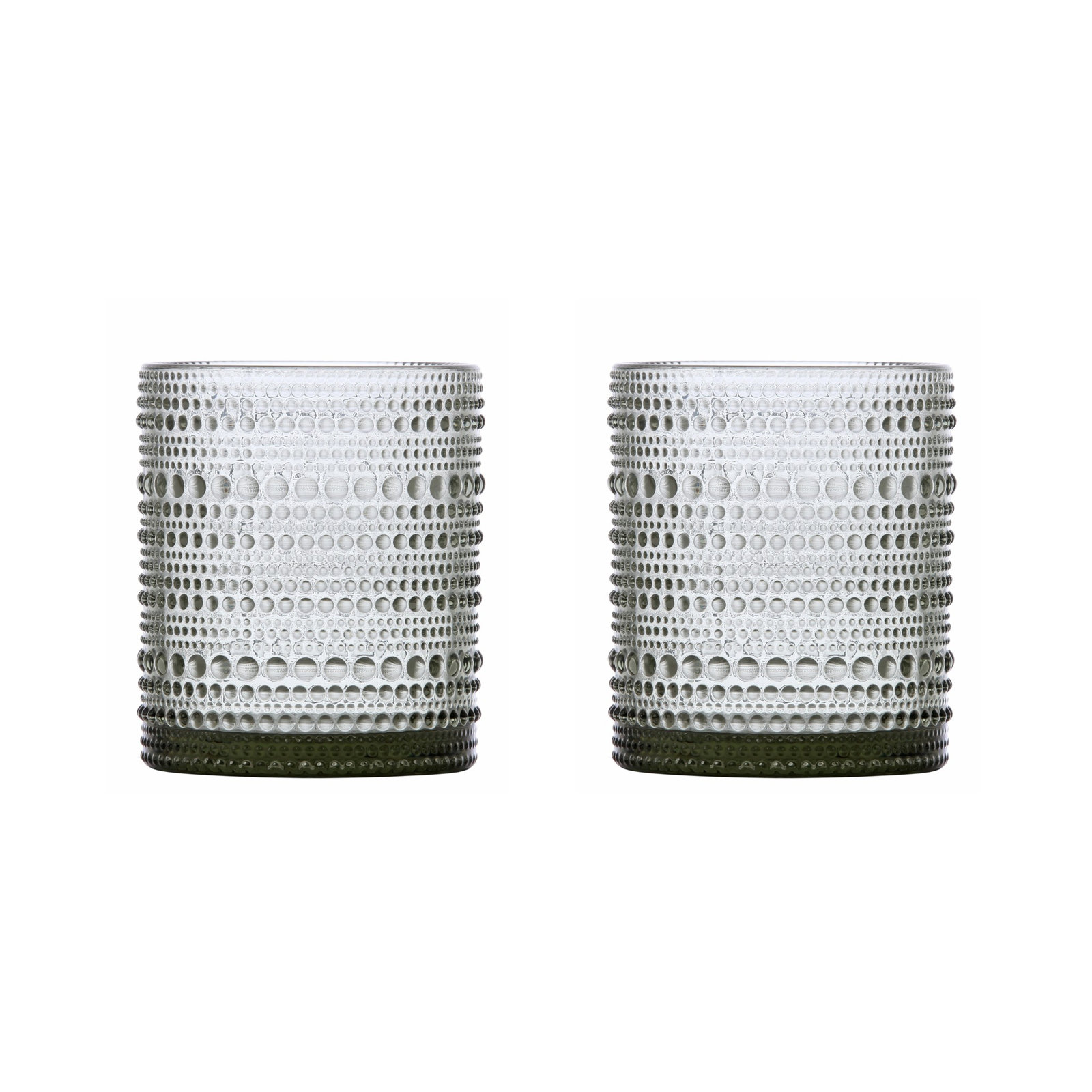 Fortessa Jupiter Glass Double Old Fashioned, Smoke Gray