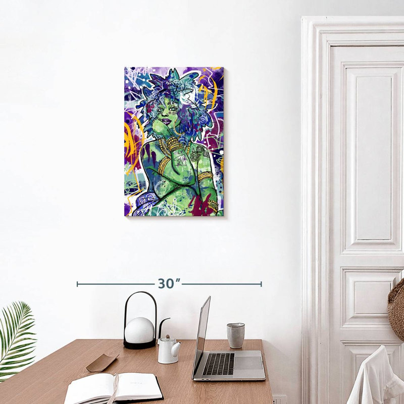 Leisha Subira, 24" H x 16" W