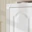 Armoire-penderie en bois à 4 portes avec tringle et 2 tiroirs