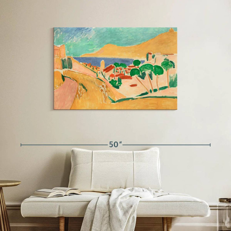 Gillard Collioure En Aout, H 26 po x l 39 po