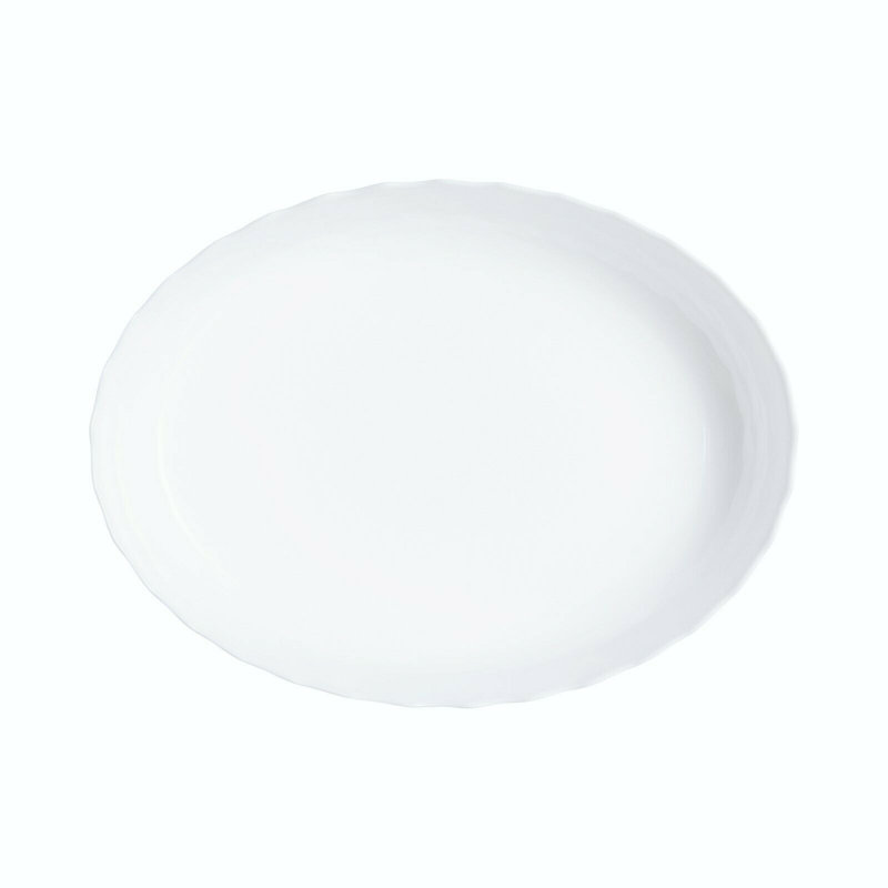 Luminarc Glass Platter, 6.7cm H x 25cm W x 32cm D
