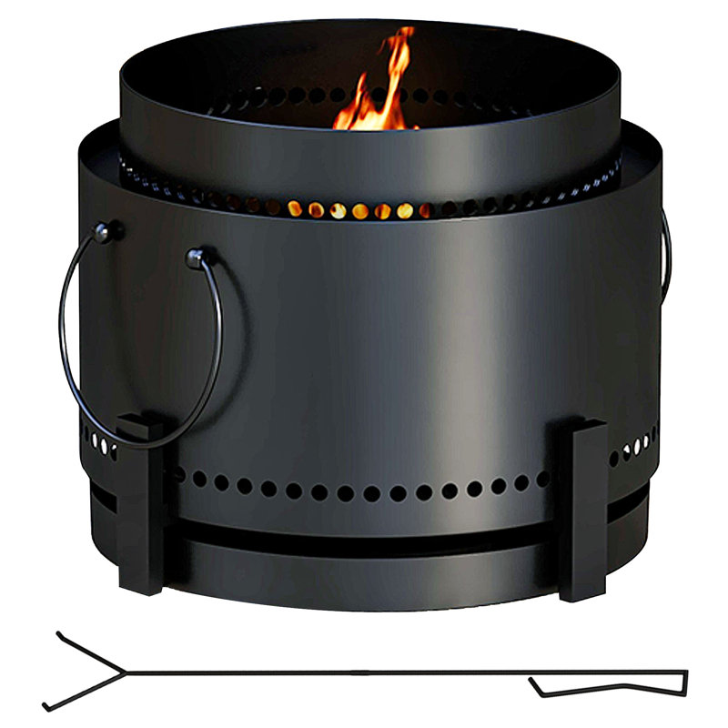 Nautia Round Iron Smokeless Fire Pit