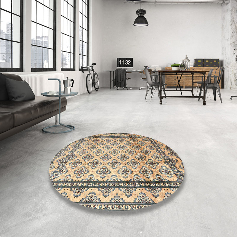 Eryn Oriental Indoor Rug, Round 3'