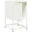 Aujah 36cm W Steel Bedside Table-536426985