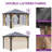 Aluminum Patio Gazebo with Curtains-88409146