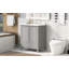 Armoire de salle de bain multifonctionnelle avec portes et tiroir-1203328293
