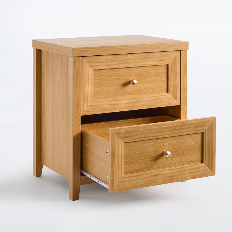 Table de chevet l 23 po Cleckheat, Chêne miel