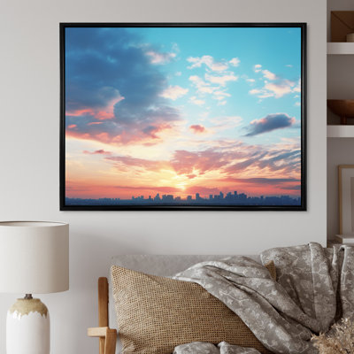 " Blue White Sky Harmony "