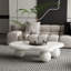 Table basse en forme de nuage avec 3 pieds sphériques-856897094-848548131-853819578