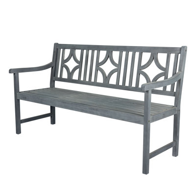 Babson Printice Wooden Garden Bench