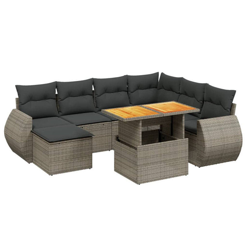 Ensemble de canapé de jardin Vidaxl