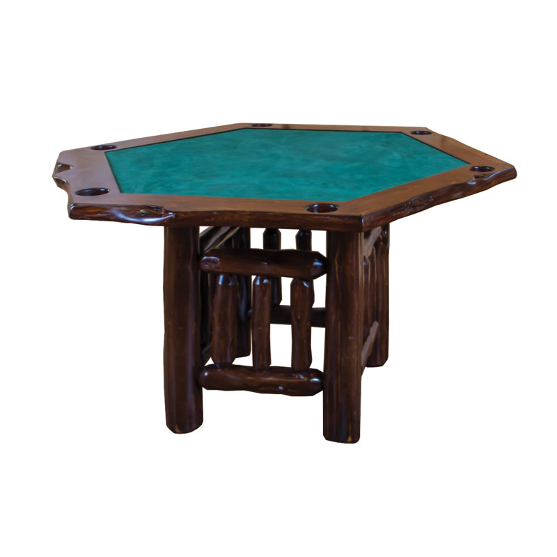 Minehead Loon Peak® 50'' 6 - Player Foldable Poker Table