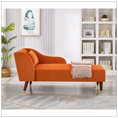 Revêtement en velours de chaise longue Modern
