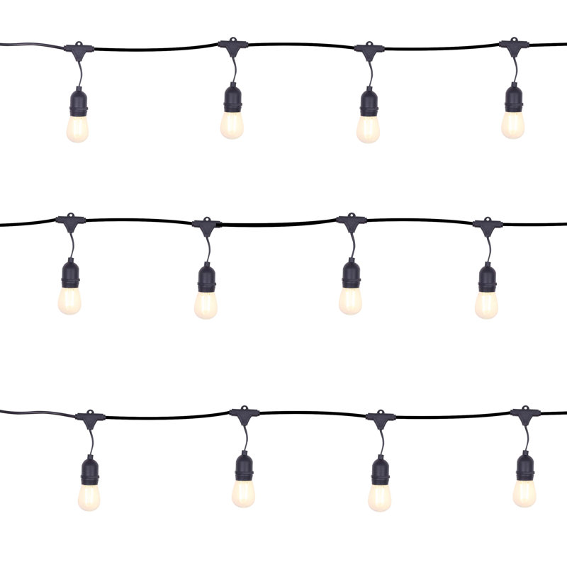 Ahkari 1500cm LED 15 - Bulb Globe String Light (End to End Connectable)