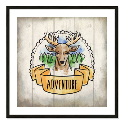 Adventure is out There 1 Framed Art