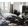 Abhinav Handmade Cowhide Chocolate/White Area Rug