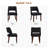Upholstered Solid Wood Dining Side Chair-1558401752