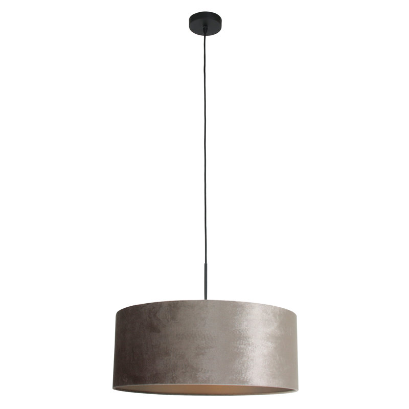 Zeke 1 - Light Single Pendant, Black, Silver