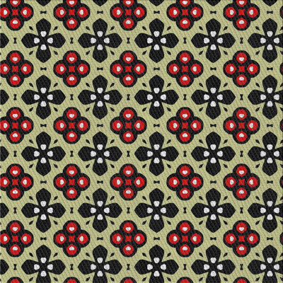 Tapis rouge / bleu Ferentz