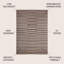 Tapis intérieur / extérieur brun / beige Aghamjot-162592914