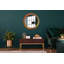 Huldar Glass Flat Wall Mirror