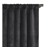 Nellis Plush Velvet Room Darkening Curtain