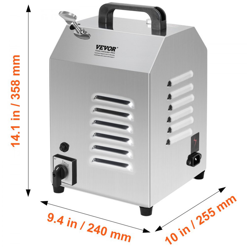 Moteur de traitement de viande multifonctionnel adapté au mélangeur de viande, H 14,10 po x l 9,40 po x P 31,50 po