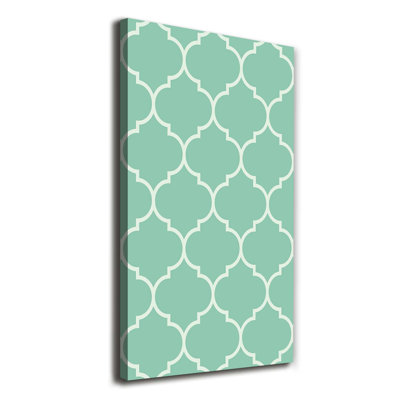 Moroccan Background - Wrapped Canvas Print