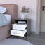 Table de chevet Cartiz, deux tiroirs-519469422