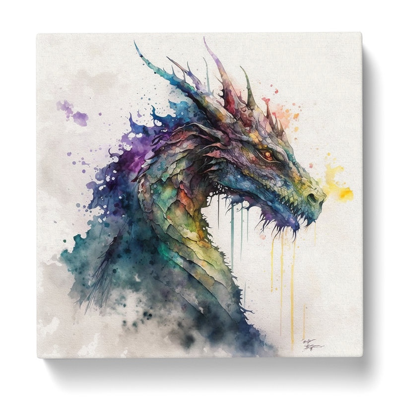 Dragon Watercolour - Print